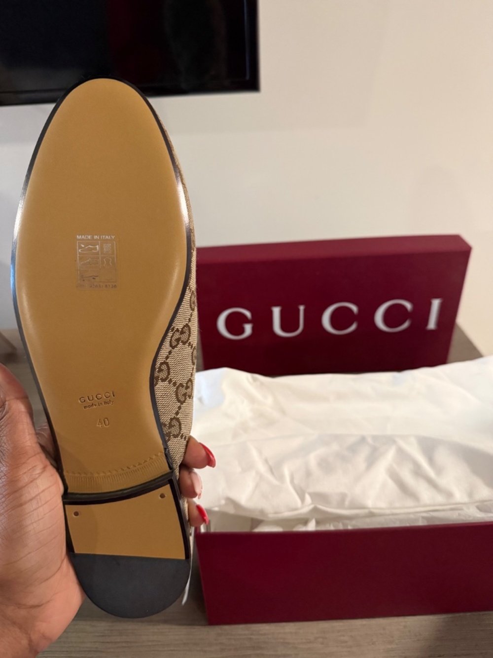 Gucci Princeton CC canvas mules